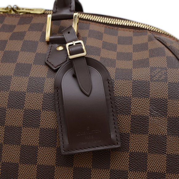 LOUIS VUITTON Authentic Brown Damier Boston Bag - Picture 4 of 9